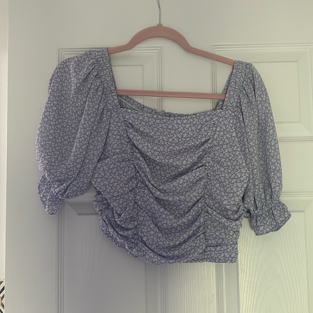 Altr’d Stare floral crop top